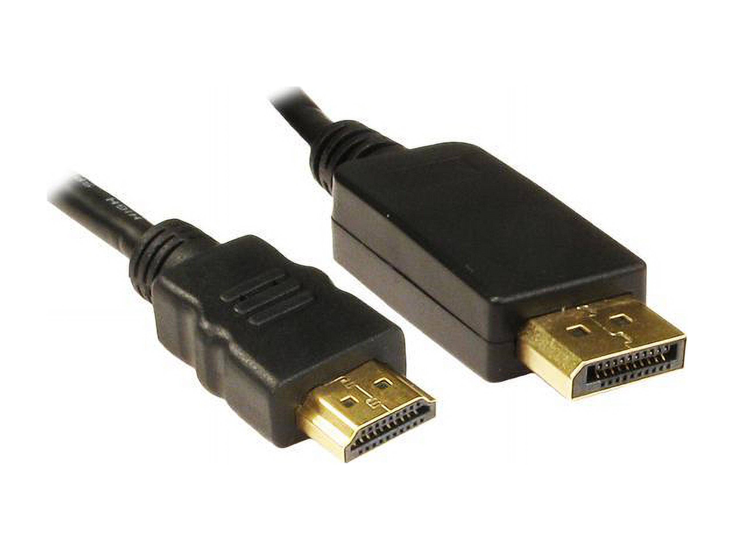 Unirise 6ft Displayport Male to HDMI Male Cable