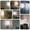 thumbnail image 4 of Xihbxyly Luz Nocturna con Sensor de Movimiento, Lámpara Led Recargable Por Usb, Instalación Magnética, Sensor Inteligente y Modos de Luz Constante, Portátil para Dormitorio, Pasillo, Cocina, Tamaño 3, 4 of 7