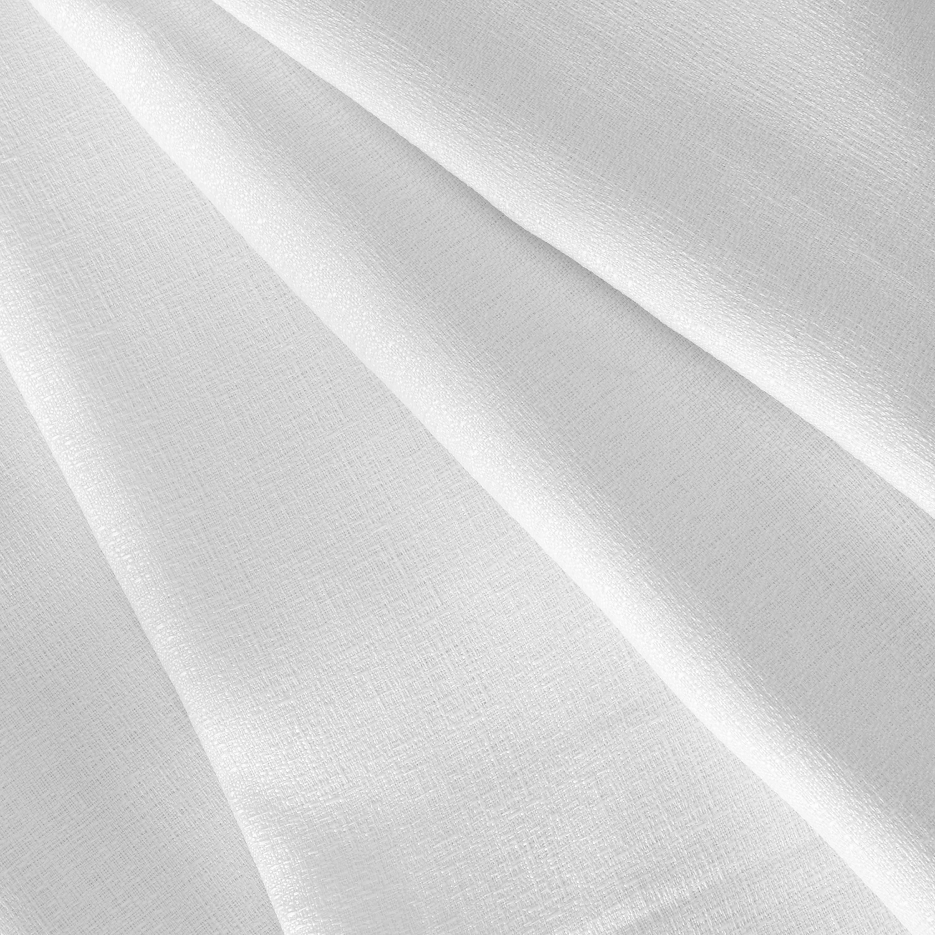 Home Details Chic & Rustic 70"x 90" Rectangle Polyester Tablecloth in White