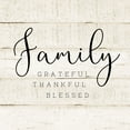 thumbnail image 2 of CAD Designs 26x26 White Modern Wood Framed Museum Art Print Titled - Family, 2 of 4