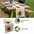 thumbnail image 5 of Yellow Sunflower Table Runner - 120 Inch Long, Kitchen Dining Table Runner Dresser Scarves, Floral Rustic White Quotes Farmhouse Decor for Coffee Tables Wedding Party Banquet, 5 of 8