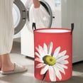 thumbnail image 5 of Pink Daisy Hello Laundry Hamper Medium Storage Basket/Toy Organizer/Dirty Clothes Bucket, 5 of 5