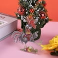 thumbnail image 6 of hirigin Christmas Ornaments, Cute Santa Claus/Chick/Hen/Owl/Machine/Potted Christmas Decoration, 6 of 9