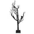 thumbnail image 2 of Northlight LED Lighted Glittered Halloween Tree with Bats - 26.5" - Orange Lights, 2 of 4