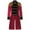 01-Red&men tuxedo jacket, variant on QATAINLAV Mens Colonial Military Tailcoat 90s Medieval Renaissance Victorian Jacket Tops Halloween Cosplay Costume, Blue, L