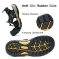 thumbnail image 3 of AMIDEWA Men's Sports Hiking Sandals Closed Toe Outdoor Water Shoes for Man Athletic Fisherman Beach Hiking Walking Shoes Black Size 12, 3 of 8