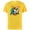 Yellow, variant on Disney Just Goofy Vintage Classics Retro Funny - Short Sleeve Cotton T-Shirt for Adults - Customized-Athletic Heather