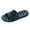 1-Navy, variant on Fashion All Seasons Men Slippers Flat Mens Bedroom Slippers Non Lightweight Home 2024 Bathroom Waterproof Comfortable Hollow Sole Design Men Slippers Size 11 Warm Slippers for Men Snow Sli