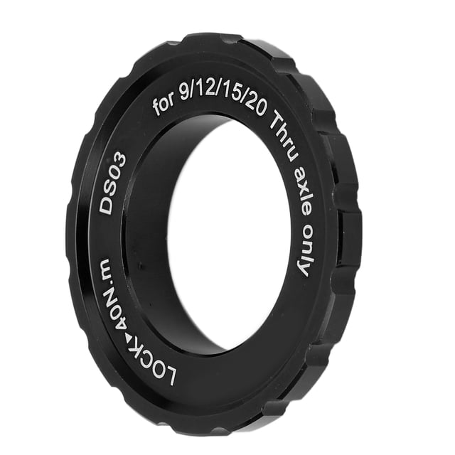 Couvercle de Verrouillage Centerlock, Alliage d'Aluminium Durable Haute Résistance Disque Rotor Verrouillage Résistant à la Rouille Universel pour Vélo Multicolore, Noir, Rouge, Bleu, Or