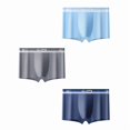 thumbnail image 2 of Men'S Ultra Thin Ice Silk Breathable Boxer Briefs Style 044-I XXL, 2 of 9