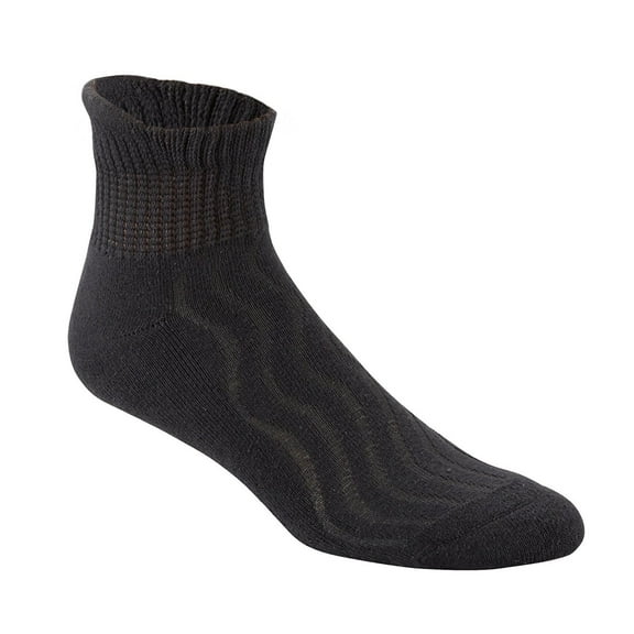 Md Diabetic Ankle Sock Bl Size Large Md Diabetic Seamless Toe Ankle Sock Black Large