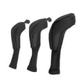 thumbnail image 3 of 3Pcs Mesh Golf Head Cover, Long Neck Golf Headcover Guard , Black, 3 of 10