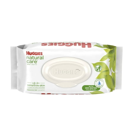 Huggies Natural Care Baby Wipes, Unscented (56 count)