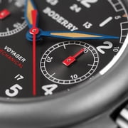 BODERRY Titanium Mechanical Chronograph Field Watches Wristwatch 100M Waterproof New Clock Military Watch for Men
