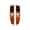 Mahogany, variant on Center Dash Air Vent Panel For Toyota Land Cruiser Prado 120 2003-2009, Dashboard Vent For Lexus GX470 2003-2009, Center Console Dashboard A/C Outlet Trim Cover-The middle pair-brown