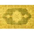 thumbnail image 1 of Ahgly Company Indoor Rectangle Persian Yellow Traditional Area Rugs, 8' x 12', 1 of 4