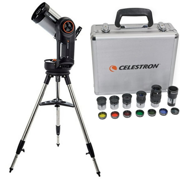 Celestron NexStar Evolution 6 150mm f/10 Schmidt-Cassegrain Telescope with 1.25" Eyepiece and Filter Kit