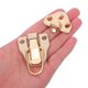 thumbnail image 5 of OUNONA 6Ud Pestillo Metálico Dorado Tipo Hasp Para Cajas De Madera Y Almacenamiento En Casa, 5 of 8