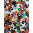 thumbnail image 3 of Assorted Glass Beads for Jewelry Making, DIY Lamp Work, Arts and Crafts, and Decorative Hobby Artistry, Colorful Crystal Assortment Bulk Mix, 4-18mm, Half Pound, 3 of 3