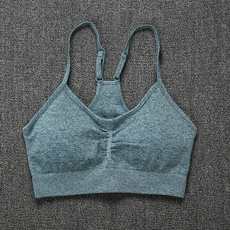 

Comfortable Women Sports Bra Support Sports Bras Workout Yoga Activewear XL Dark Blue