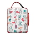 thumbnail image 6 of Small Insulated Lunch Bag with Handle, Lunch Bag for Women Men Keeps Food Hot/Cold Lunch Tote for Business Trips Beach Outings Cactus, 6 of 6