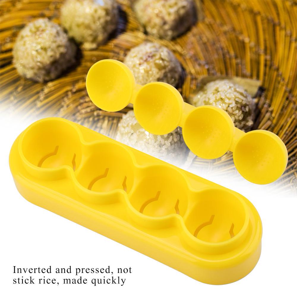 LYUMO Rice Bento Mold,Small Ball Shape Foodgrade PP Material DIY