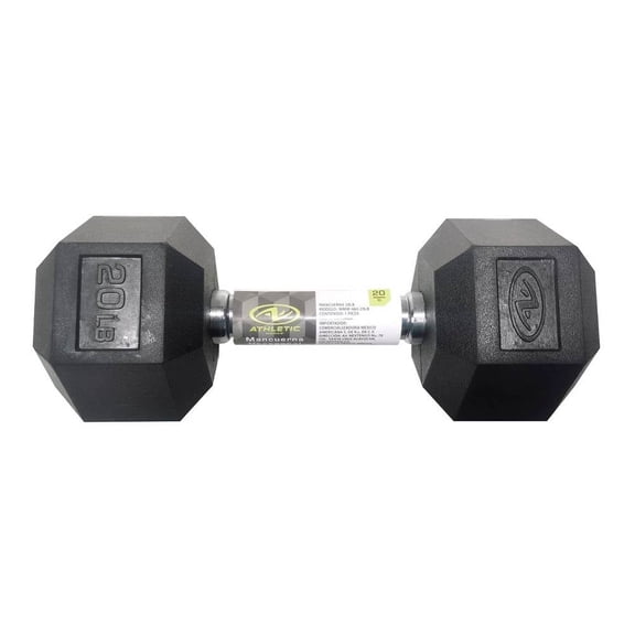 Mancuerna 20LB Athletic Works WMW-460-20LB
