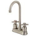 thumbnail image 1 of Kingston Brass KB8498DX Concord Robinet de Bar Traditionnel Nickel Brossé, 1 of 6