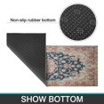 thumbnail image 7 of 2 Piece Bohemian Light Orange Ethnic Pattern Rug Rug Kitchen Rug Set, Decor Kitchen Rugs, Absorbent Non-Slip Washable Floor Mats, Home Indoor Runner Rugs 17"x47"+17"x30", 7 of 7