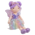 thumbnail image 2 of Lullaberry 15" Celestia the Rainbow Whisper Fairy Doll – Soft Plush Fairy Toy with Multicolor Butterfly Skirt – Enchanted Garden Collection, 2 of 6