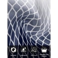 thumbnail image 7 of Navy Blue Ombre Stripe Cloth Napkins Set of 6 Reusable Dinner Napkins, Modern Abstract Gradient Striped Cocktail Napkin Washable Table Napkins for Wedding/Holiday Party/Baby Shower 20"x20", 7 of 7