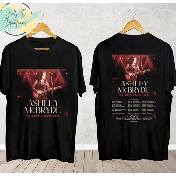Ashley McBryde The Devil I Know Tour 2023 Shirt, Ashley McBryde 2 sided tee
