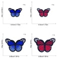 thumbnail image 3 of kurtrusly 24Pcs Embroidery Sew Iron on Patches Decorative Repair Applique for DIY Bags Clothing Random Color, 3 of 7