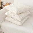 thumbnail image 3 of Boho Farmhouse Throw Cover Tassels Woven Tufted for Bed 30x50 B, 3 of 6
