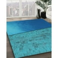 thumbnail image 2 of Ahgly Company Indoor Rectangle Patterned Bright Navy Blue Area Rugs, 3' x 5', 2 of 6