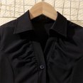 thumbnail image 5 of Hiijoy Big Girls Outfits Elegant Short Sleeve Shirt Pleated Skirt Set, Sizes 8-9Y, 5 of 5