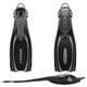 thumbnail image 3 of Aleta Ajustable CRESSI  Reaction EBS Uso con Bota Negro M/L | 28/29 MX | 42/43 EU, 3 of 5
