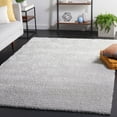 thumbnail image 2 of SAFAVIEH Tahoe Candyce Solid Shag Area Rug, Light Grey, 5' x 7', 2 of 8