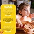 thumbnail image 2 of Muqee Peeko's Plate for Baby Food with Lid in Baby Apricot Color - FDA Approved Silicone, 2 of 11