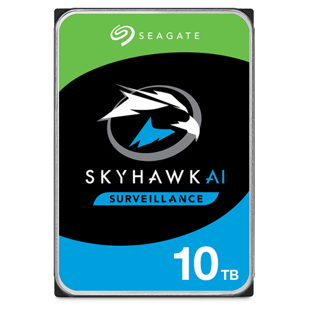 Seagate SkyHawk AI Surveillance 10TB 3.5" Internal Hard Drive, SATA 6GB/s, 7200RPM Kit 4pk