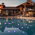 thumbnail image 2 of Luz De Piscina Flotante Pool Funny Lotus Lamp Funciona con pilas LED Colorful Lotus Lantern Multicolor, 2 of 4