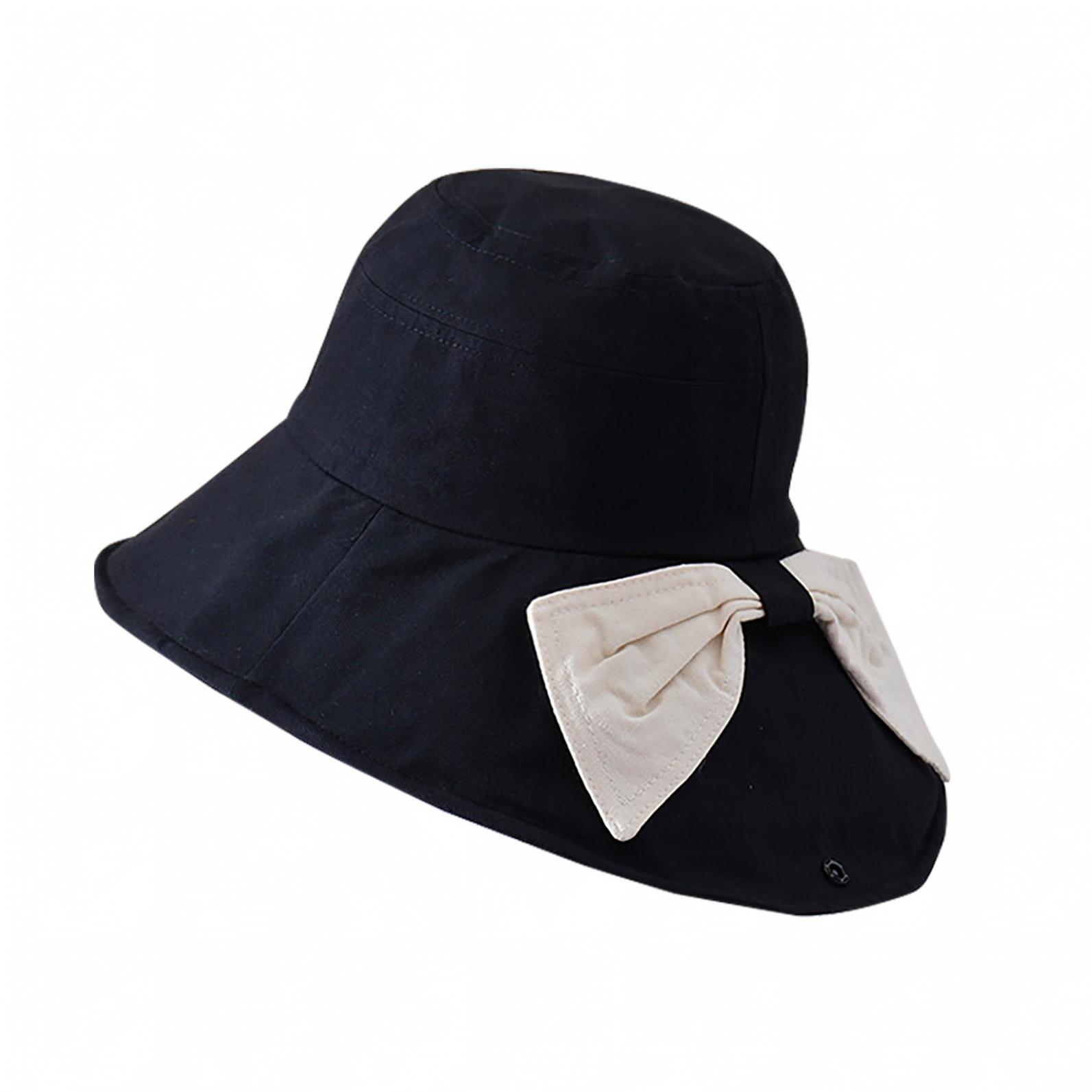 Bucket Hats for Women Sun Beach Hat Teens Girls Wide Brim Summer