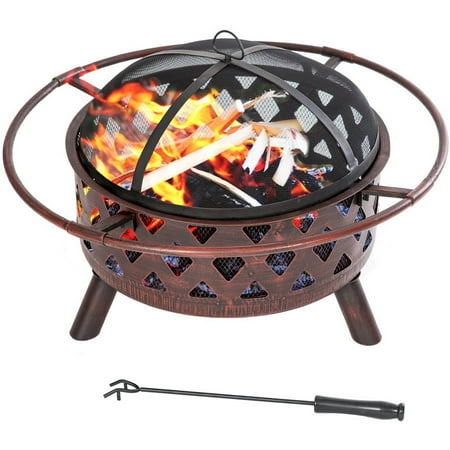Landmann 28345 Big Sky Stars And Moons Firepit Black Landmann Usa