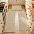 thumbnail image 6 of Vaparinckl Kitchen Rug, [3 Pieces] Kitchen Rug Sets with Non-Slip Baking for Kitchen Floor Comfort Standing, Kitchen Mat for Hallway or Entryway(20"x32"+20"x47"+20"x59"), 6 of 7