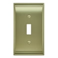 thumbnail image 1 of Candler 1 Toggle Golden Champagne Wall Plate, 1 of 1
