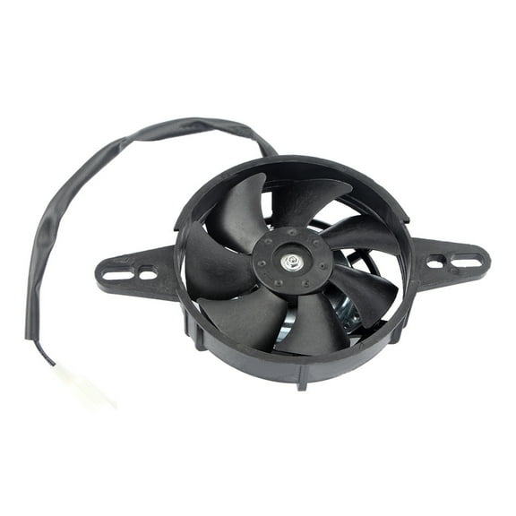 Motorcycle Oil Water Electric Radiator Cooling Fan Simple Installation Plastic fitting for 150-250cc