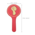 thumbnail image 2 of GOOHOCHY 2pcs Thumbs Up/Thumbs Down  for Classroom Voting Teacher Event Supplies and Auction Signs True Handheld False Voting Paddles, 2 of 8