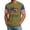 Army Green-A-60422aa, variant on Trgacdwlo S-4XL 250th Anniversary USA Shirt We the People Raglan Short Sleeve Shirts for Men Color Block Mens T Shirts Red S