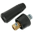 thumbnail image 1 of Quick Connector Socket and Plug, Welding Cable Panel Connector Quick Fitting Plug and Socket 50-70 Rapid Fitting Cable Connector Plug, Welding Cable, 1 of 8