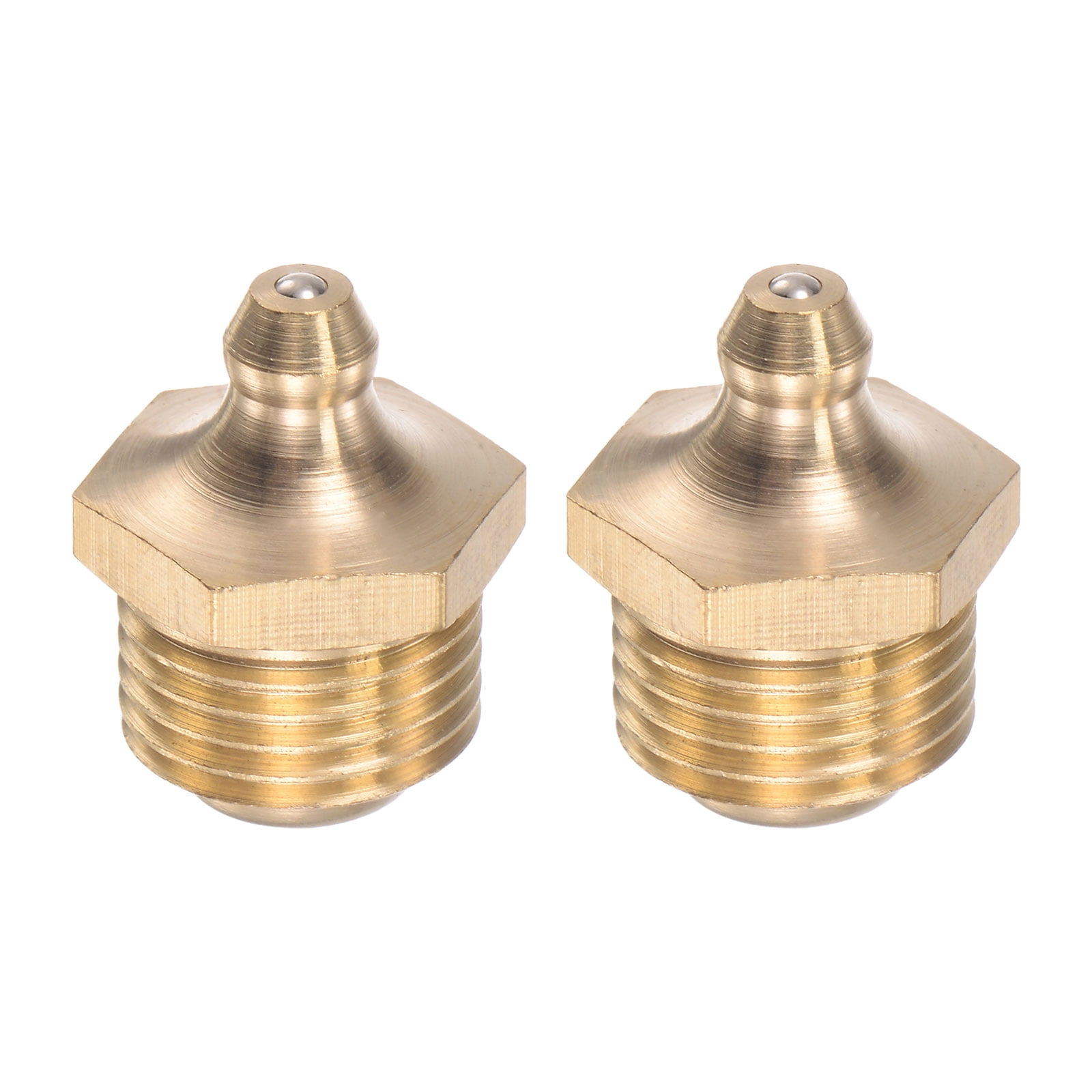 Uxcell Brass Straight Hydraulic Grease Fitting Accessories M16 x 1.5mm